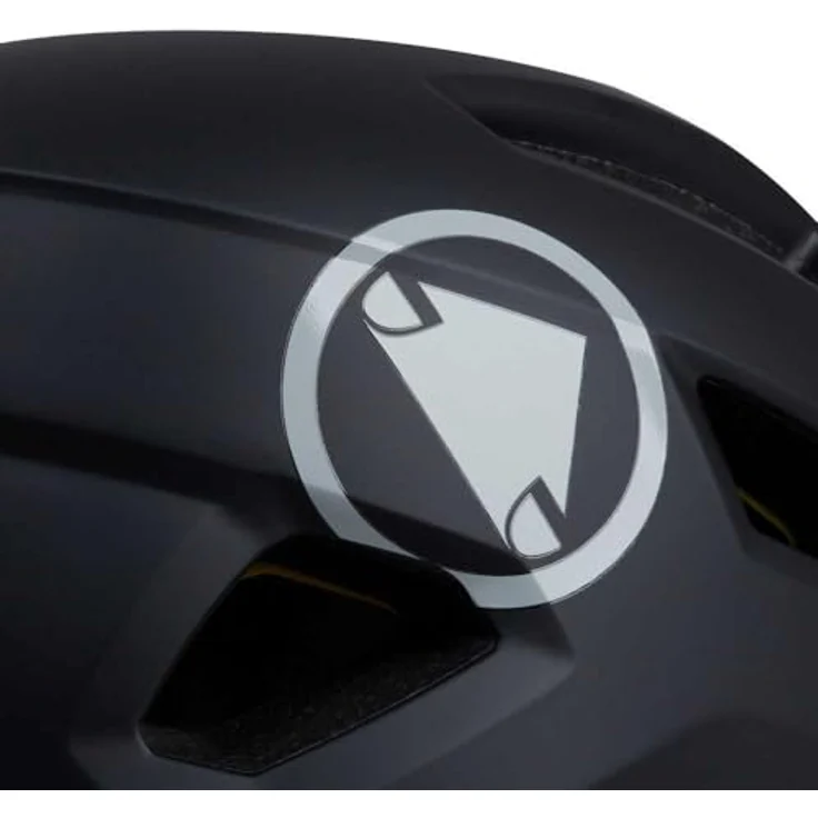 Endura Hummvee Helm, unisex, leicht, verstellbare Passform, schwarz, L-XL, mit In-Mold-Konstruktion und Insektennetz – Bild 4