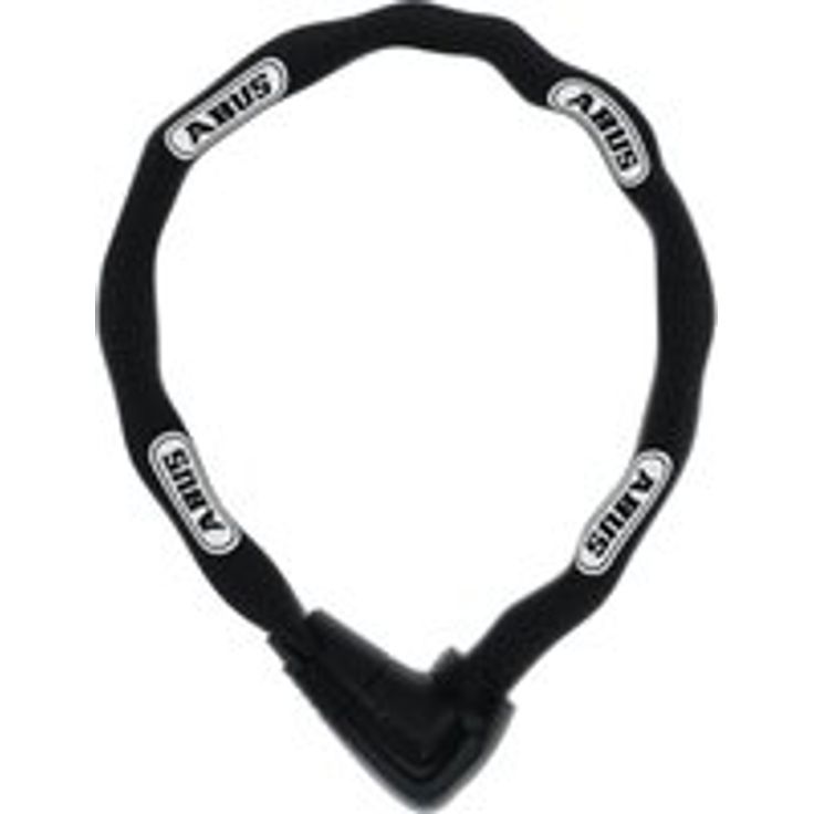 Abus Steel-O-Chain™ XPlus™ 9808K/170, schwarzes Fahrradschloss aus Stahl mit hoher Sicherheit – Bild 1