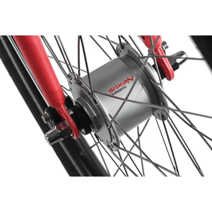 Dacapo Citybike Padova, 28" Damenfahrrad mit SHIMANO 7-Gang Nabenschaltung, Rücktrittbremse, Aluminiumrahmen, Rahmenhöhe 48 cm – Bild 9