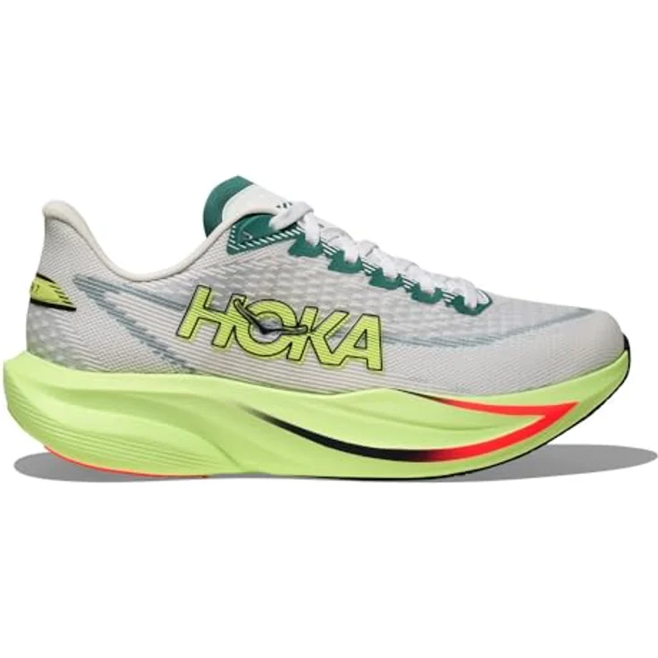 HOKA MACH 7 Herren Laufschuhe, leicht und reaktionsfreudig, weiß Gelb, EU 43 1/3 – Bild 6