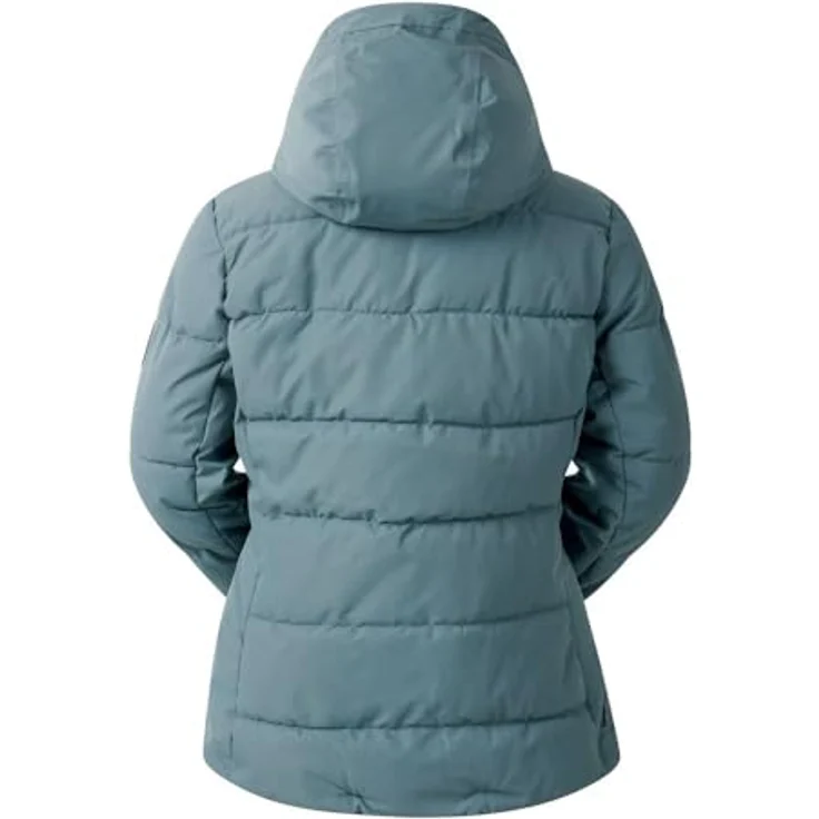 Regatta Dare 2b Glacier Skijacke Damen, wasserdicht und atmungsaktiv, in Element Grey, Größe 44, mit Swarovski-Kristallen und hochwärmender Wattierung – Bild 5
