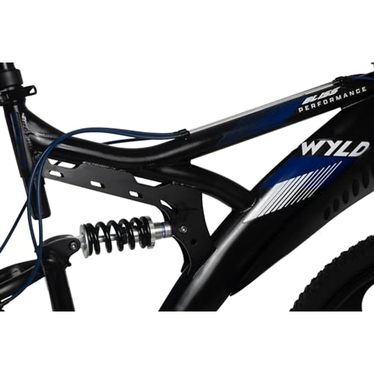 WYLD Mountainbike Fully 26'' Bliss, 21 Gänge, RH 47 cm, Magnesium-Laufräder, Vollfederung, mechanische Scheibenbremsen – Bild 8
