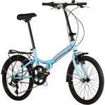 Dacapo Faltrad Foldtech, 6 Gang Kettenschaltung, schwarz