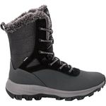 Jack Wolfskin Everquest Snow High, Winterschuhe mit TEXAPORE-Membran, warm bis -30 °C, wasserdicht, schwarz