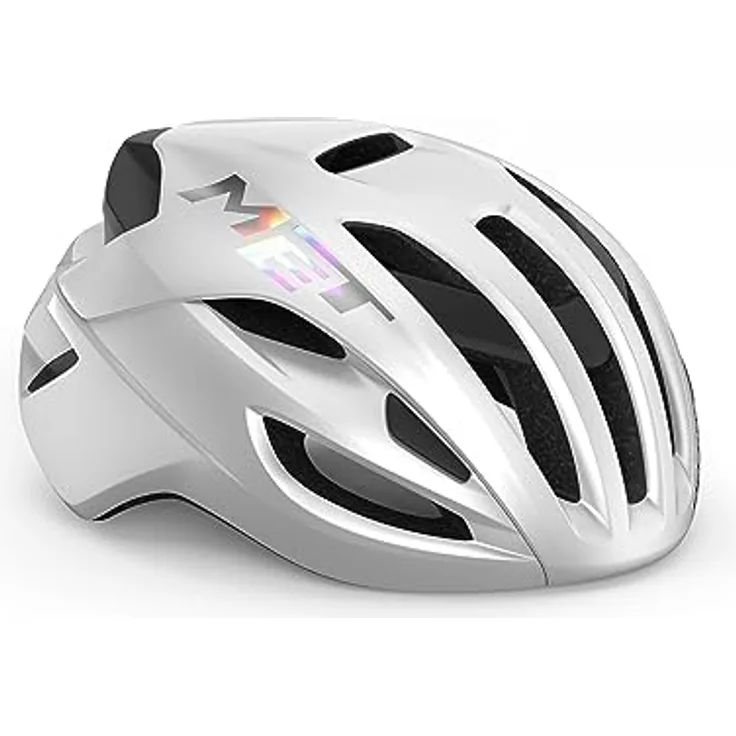 MET Rivale MIPS, Velohelm (56 - 58 cm) mit In-Mold Konstruktion, Naca-Lüftung und reflektierenden Elementen