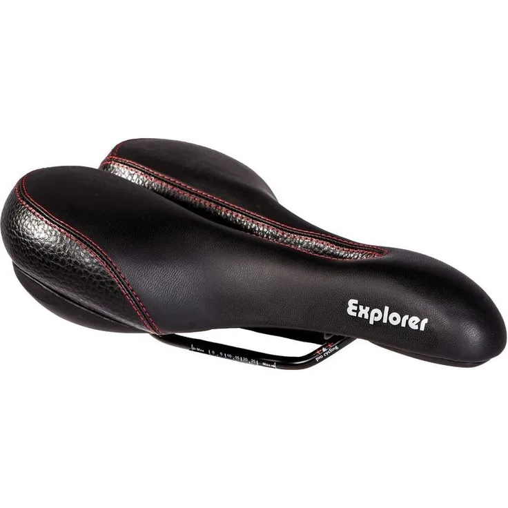 P&P Procycling Explorer 810, Velosattel, schwarz, 265x172mm, 422g