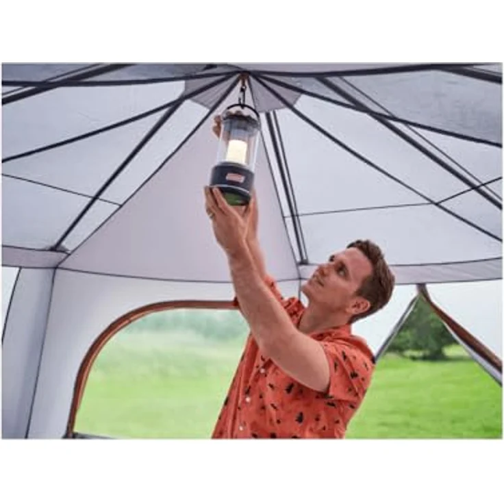 Coleman Octagon 8, Kuppelzelt für 8 Personen, grau, 2000 mm Wassersäule, inklusive Tragetasche – Bild 7