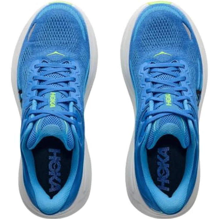 Hoka Bondi 9 Laufschuhe Herren, maximale Dämpfung und atmungsaktives Mesh-Obermaterial, blau – Bild 3