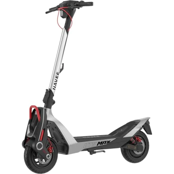 NAVEE UT5-MAX-DE, 2400 W E-Scooter mit 15,3 Ah, 100 km Reichweite, grau, 20 km/h, 150 kg Belastbarkeit, Versandkostenfrei – Bild 1