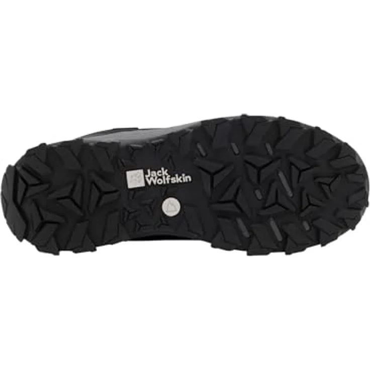 Jack Wolfskin Vojo Tour Texapore Low K, wasserdichte Wanderschuhe für Kinder, Grau – Bild 6