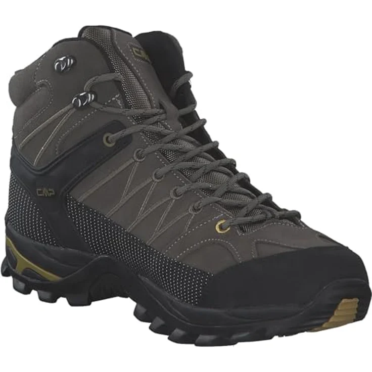 CMP Rigel MID 3Q12947, Herren Trekking Schuhe aus Wildleder mit atmungsaktiven Mesh-Details und rutschfester Gummisohle – Bild 7