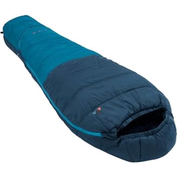 VAUDE Alpli Adjust 400 II Syn, Schlafsack für Kinder ab 3 Jahre, körperbetonter Mumienschnitt, für Körpergröße bis 105 cm – Bild 1