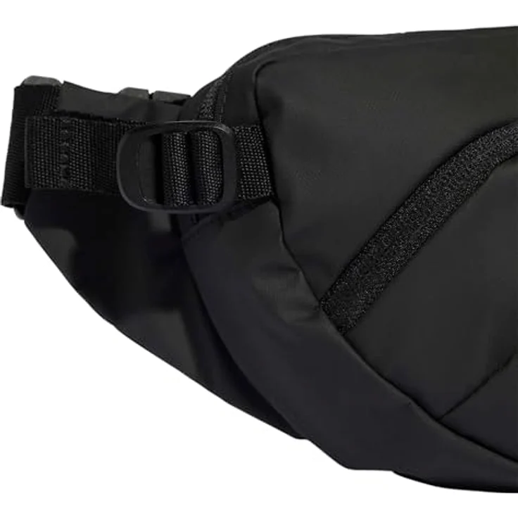 adidas ADIDAS HYBRID WAISTBAG, Laufgürtel mit 2,4 L Volumen, Schwarz/Reflektierendes Silber – Bild 4