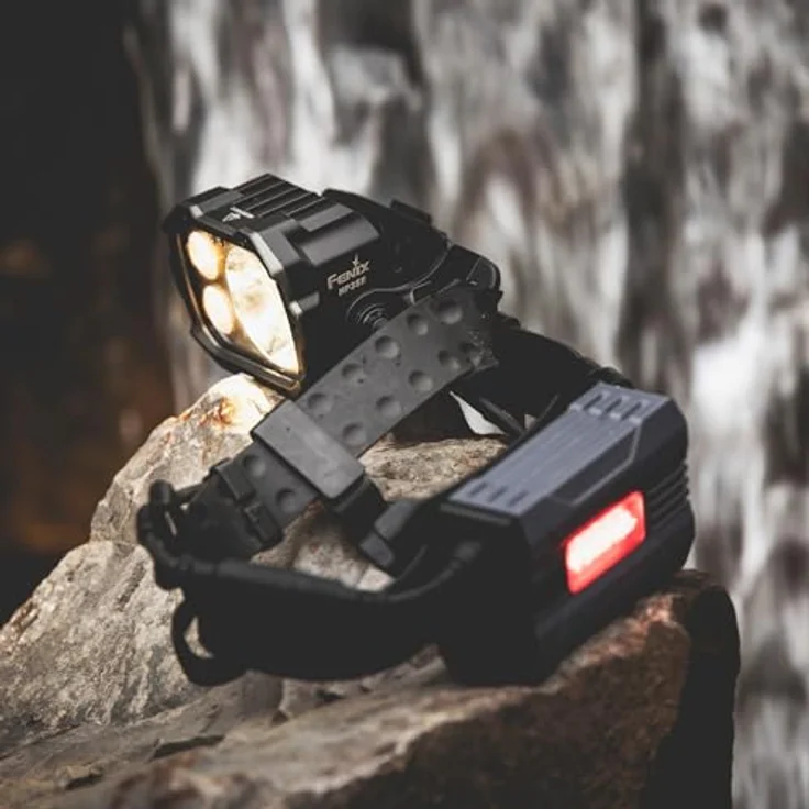 FENIX HP35R SAR, wiederaufladbare Stirnlampe mit 4000 Lumen, 450 m Reichweite, 10.000 mAh Akku, Powerbank-Funktion und rotem Sicherheitslicht – Bild 5