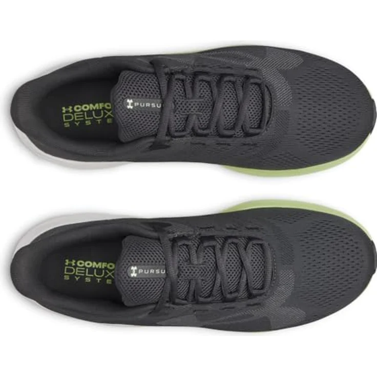 Under Armour Ua Charged Pursuit 4 BL, Laufschuhe mit atmungsaktivem Mesh-Obermaterial, anthracite, Größe 8.5 – Bild 4