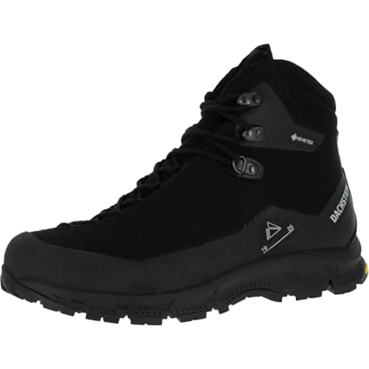 Dachstein Similaun GTX Herren Wanderschuhe, Midcut, Wasserdicht, VIBRAM-Aussensohle, Komfortpassform, Schwarz, Größe 42 – Bild 1