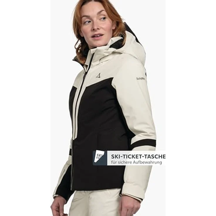Schöffel Ski Jacket Kanzelwand L NORDIC, wasserdicht mit 10.000 mm Wassersäule, 4-Wege-Stretch, inkl. Schneefang und Brillenputztuch – Bild 6