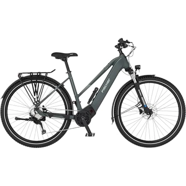 FISCHER E-Bike ATB TERRA 6.8I 711 45 ULTIMATE, 45 cm Rahmenhöhe, 711 Wh Akku, BROSE Mittelmotor, 9-Gang Kettenschaltung, StVZO-zugelassen – Bild 2