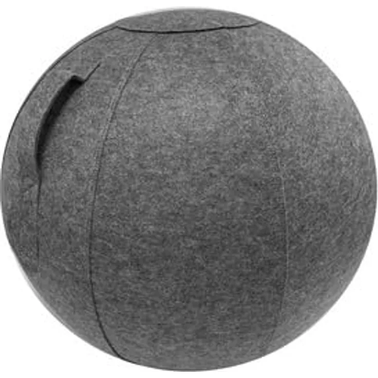 Unilux Ergo Sphere Sitzball, grau - Exotisches Design, Praktische Funktion, Hochwertige Qualität