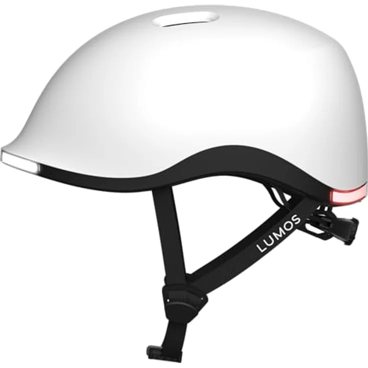 Lumos Nyxel MIPS, Fahrradhelm mit MIPS-Sicherheitssystem, weiß, Größe M, 56 RGB LEDs – Bild 4