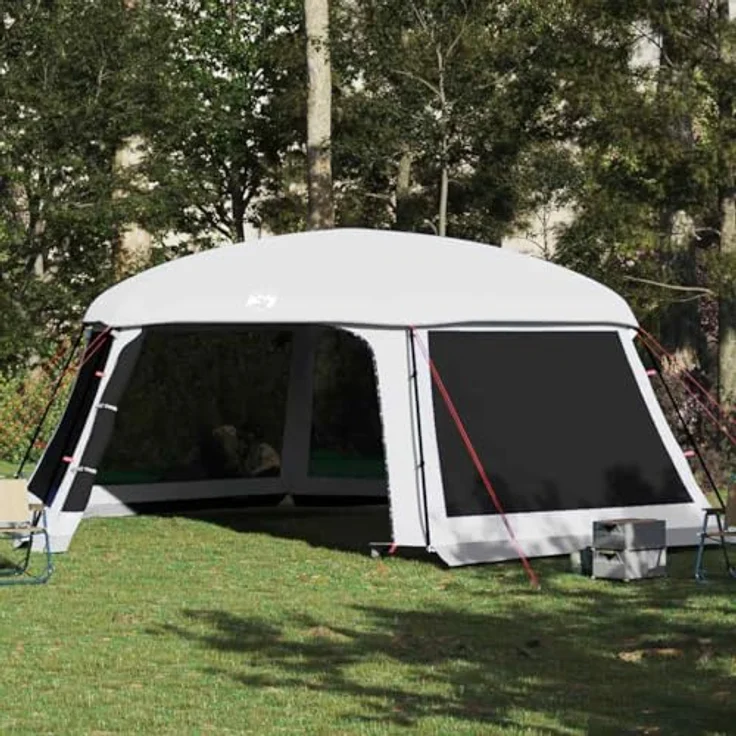 vidaXL Matai Zelt, wasserdichtes Polyester mit PU-Beschichtung, leicht und tragbar, inkl. abnehmbarem Überzelt, für Outdoor-Aktivitäten – Bild 2