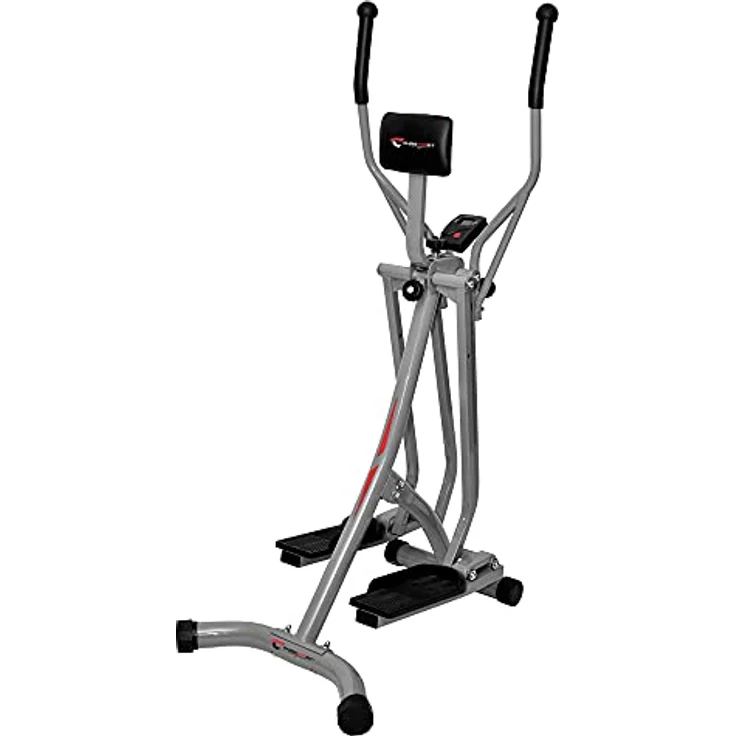 Christopeit Sport Walker Silber – klappbarer Ellipsentrainer – Crosstrainer bis 100kg Gewicht - Stepper mit LCD-Display – Bild 2
