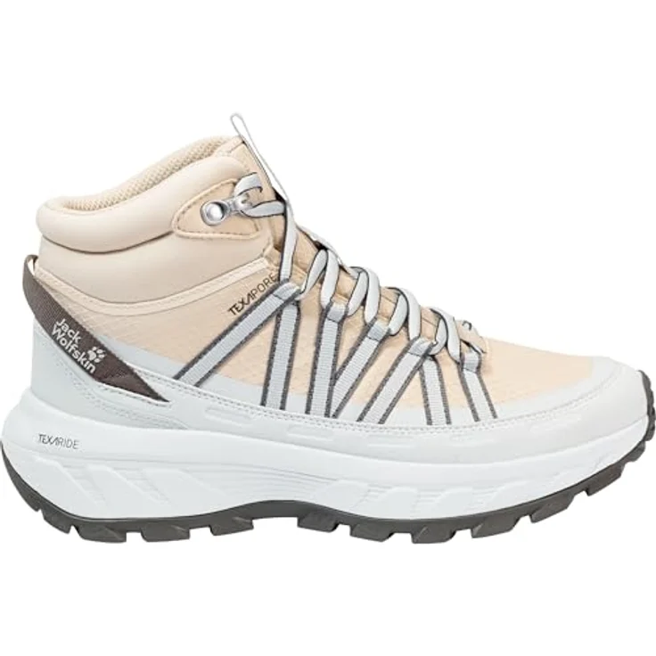 JACK WOLFSKIN Damen Wanderschuhe Wild Hike Texapore Mid W, wasserdicht, atmungsaktiv, mit EVA-Dämpfung und griffiger Gummiaußensohle – Bild 1