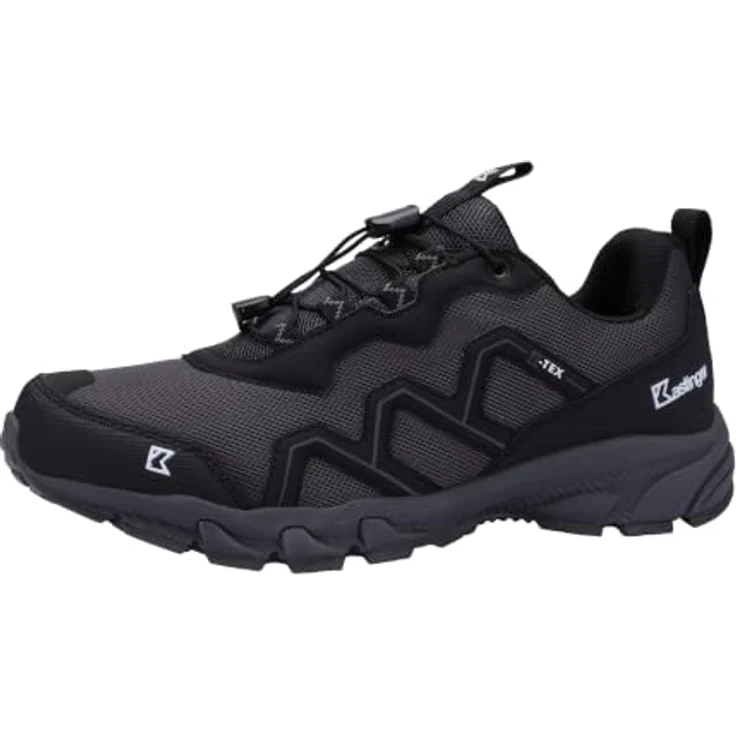 Kastinger FS-Everyhiker Low Damen Outdoorschuhe, Wanderschuhe in Schwarz, Schuhgröße 41 EU, mit Tex-Membrane und flexibler Gummisohle – Bild 1