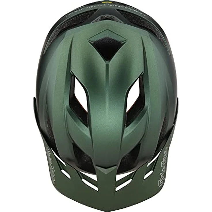 Troy Lee Designs Flowline Mips Downhillhelm, Halbschalen-MTB-Helm in Grün, Größe XS-S – Bild 4