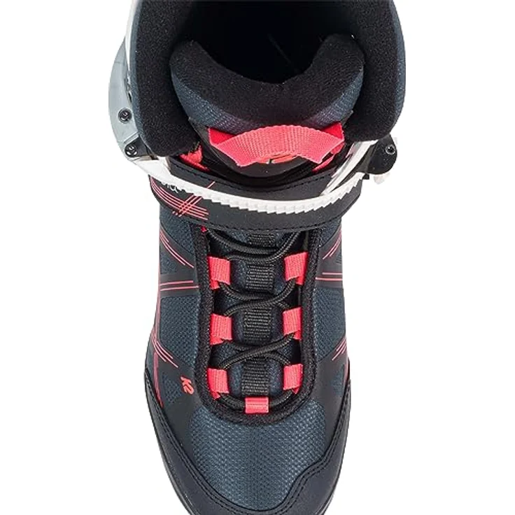 K2 Damen Schlittschuhe ALEXIS ICE FB, gray-pink, mit Edelstahl-Eiskunstlaufkufen und wasserabweisendem Material – Bild 2