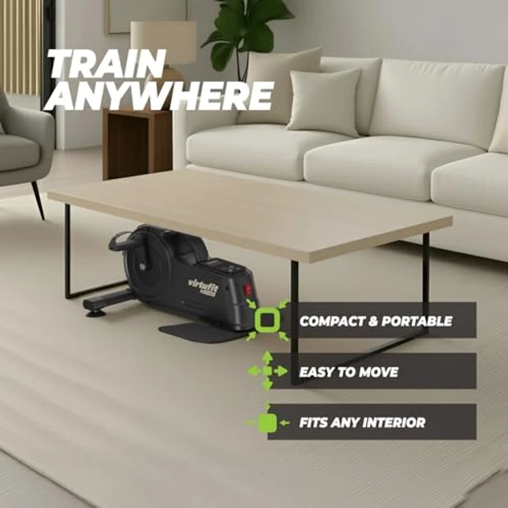 VirtuFit MB450 Elektrischer Bewegungstrainer, Pedaltrainer für Arme & Beine, 12 Geschwindigkeiten, 5 Trainingsprogramme, Display, kompakt & stabil – Bild 5