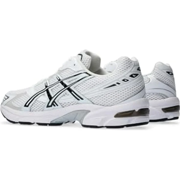 ASICS GEL-1130, Sneaker im Vintage-Laufschuh-Style mit GEL™-Technologie und griffiger Gummi-Außensohle, Weiß/Schwarz, Gr. 42 – Bild 5