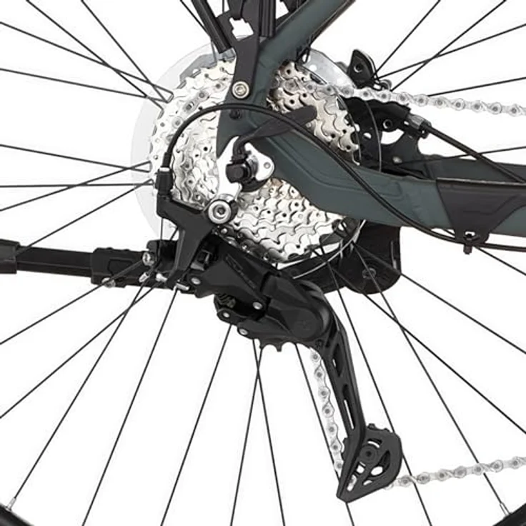FISCHER E-Bike ATB TERRA 6.8I 711 Ultimate, 55 cm Rahmenhöhe, 711 Wh Akku, BROSE Mittelmotor, 9-Gang Kettenschaltung, StVZO-zugelassen – Bild 12