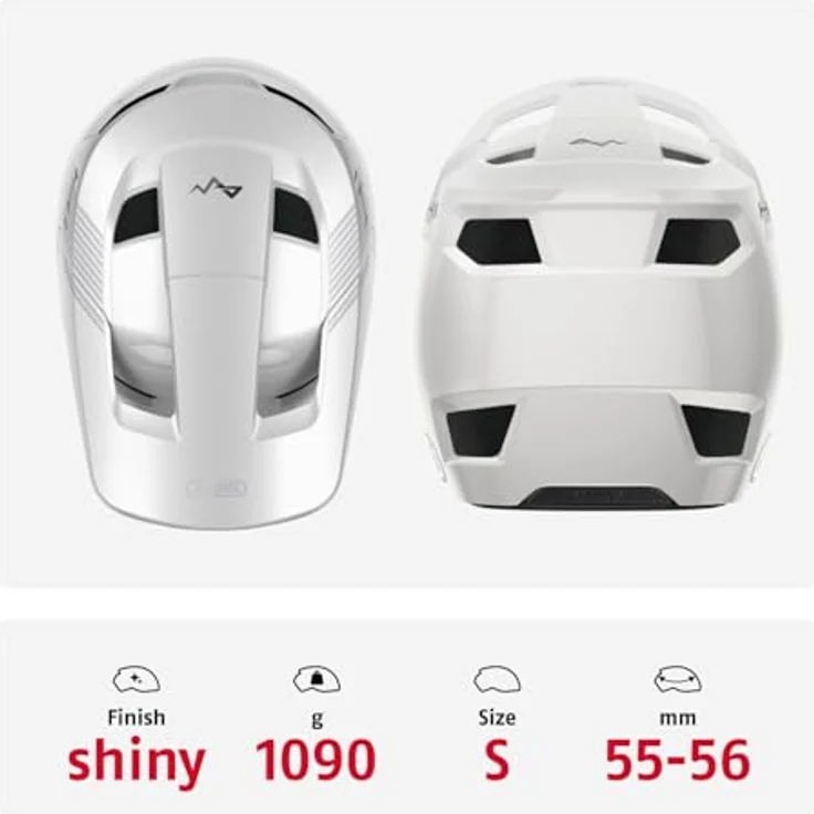 Abus HiDrop, MTB Velohelm (55 - 56 cm) mit hoher Schlagfestigkeit und optimalem Belüftungssystem – Bild 3