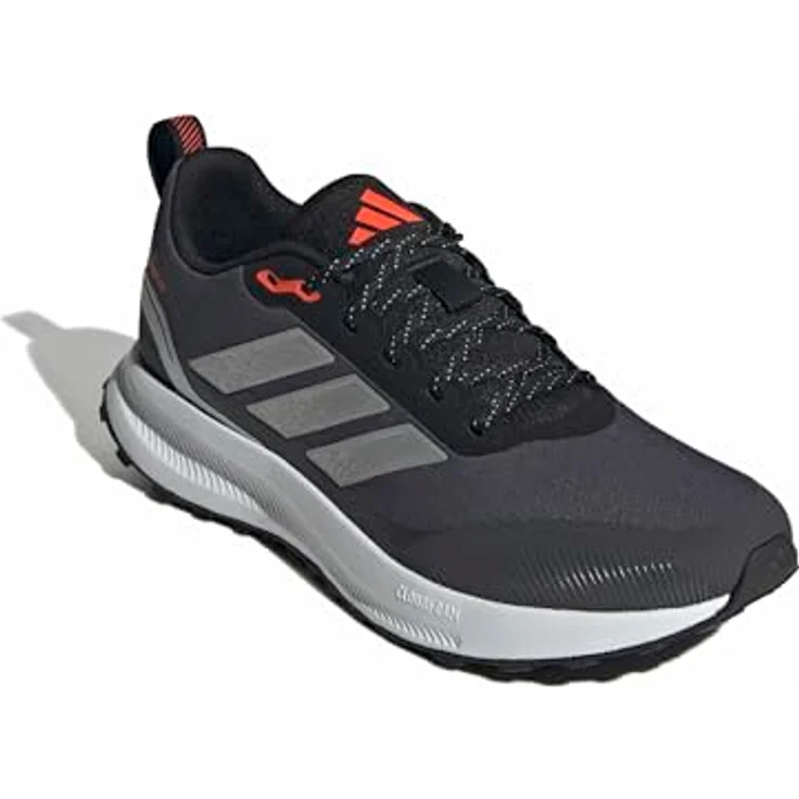 adidas Running Shoes JI4084, Laufschuhe mit wasserabweisendem Obermaterial und Cloudfoam Dämpfung, schwarz, Größe 41 1/3 – Bild 8