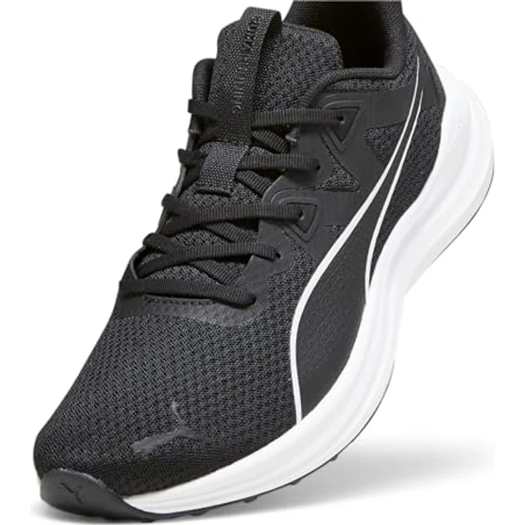 PUMA Reflect Lite Laufschuhe, leichter Sportschuh mit PUMALite Schaumstofftechnologie, schwarz, EU 44 1/2 – Bild 6