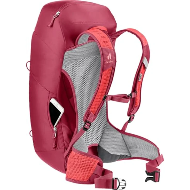 Deuter AC Lite 30 Wanderrucksack, 59 cm, rot, 100% Polyester, kompaktes Design für Outdoor-Aktivitäten – Bild 9