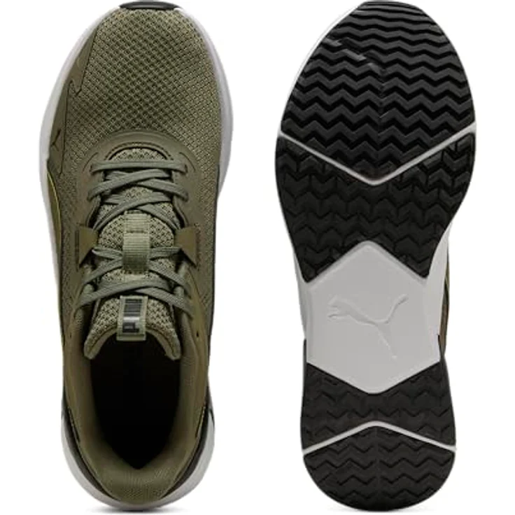 PUMA Disperse XT4 Laufschuhe Herren, Trainingsschuhe mit PUMALITE Komfort und TPU-Stabilität, grün – Bild 4