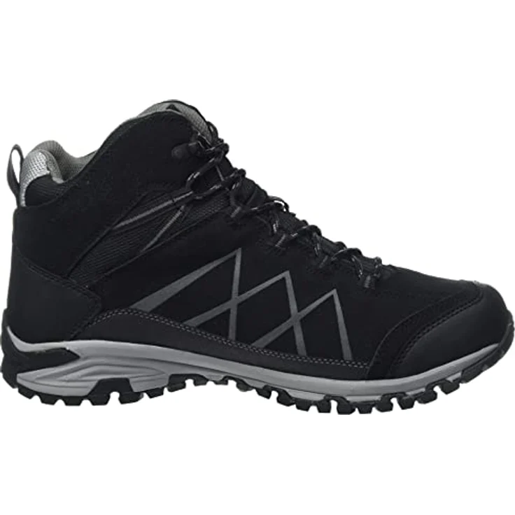 Brütting Kansas High, Herren Wanderschuhe, robuster Outdoorschuh aus Synthetik, schwarz, Größe 38 – Bild 4