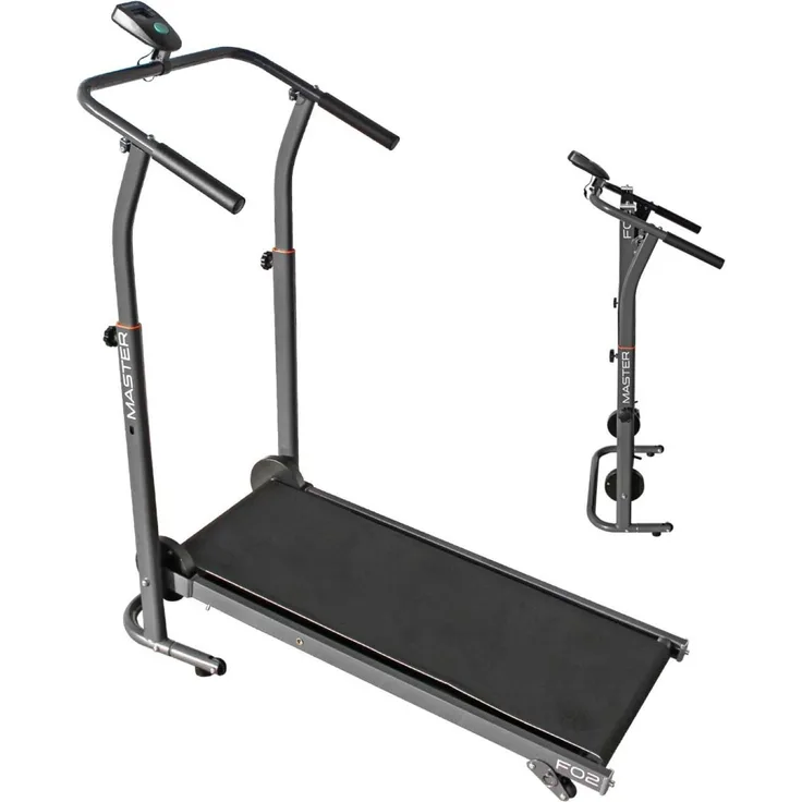 Master Laufband F-02, hochleistungsfähiges Laufband für effektives Cardio-Training