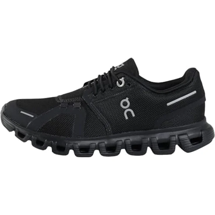 ON Running Cloud 6 - Damen Laufschuhe, Schwarz, atmungsaktives Mesh, CloudTec®-Dämpfung, EU 36.5 US 5.5 – Bild 6