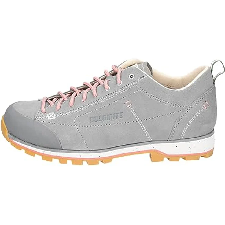 Dolomite 54 Low Evo, Damen Wanderschuhe aus LWG-Wildleder, Grey, Größe 40.5, mit Vibram® Laufsohle und herausnehmbarer Einlegesohle – Bild 7