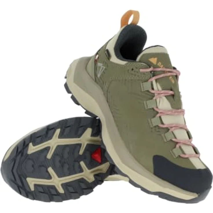 Dachstein Silvretta LC GTX Damen Lowcut-Trekkingschuh, wasserdicht mit GORE-TEX Membran, rutschfester Vibram® Gummilaufsohle, antique green, Größe 5,5 – Bild 2