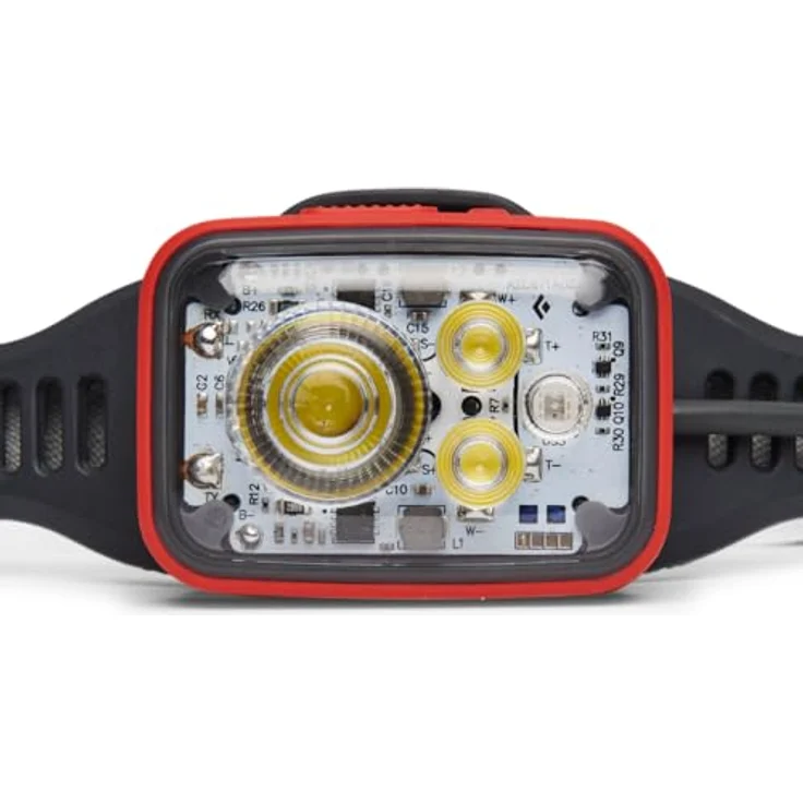 Black Diamond Distance 1500 Headlamp, 1500 Lumen, Rot-Weiß, PowerTap-Technologie, Komfortdesign, optimale Lichtverteilung – Bild 3