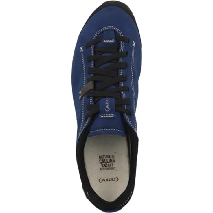 AKU Wanderschuh Bellamont 3 V-L GTX, Herren, vegan, wasserdicht, atmungsaktiv, Blau, Größe 42 – Bild 2