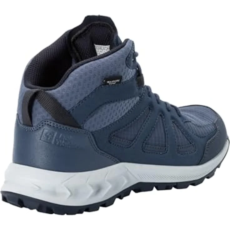 Jack Wolfskin Woodland 2 Texapore Mid W, Damen Wanderschuhe mit Reflex Foam-Mittelsohle, Blau – Bild 5