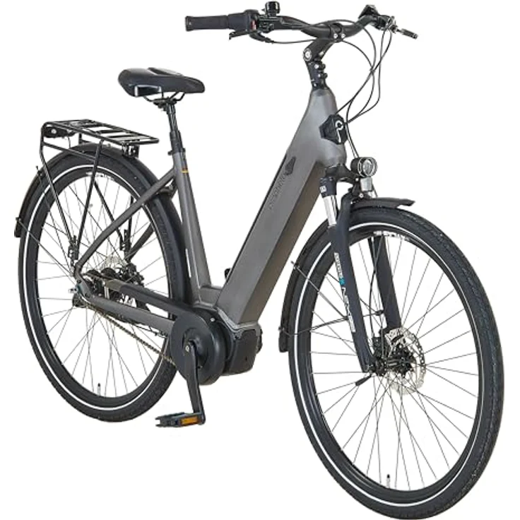 Prophete Geniesser 3.0 City E-Bike 28 Zoll - Mittelmotor AEG - 7-Gang Nabenschaltung - HDY. Scheibenbremse - Rahmenhöhe 48 cm, blau – Bild 2