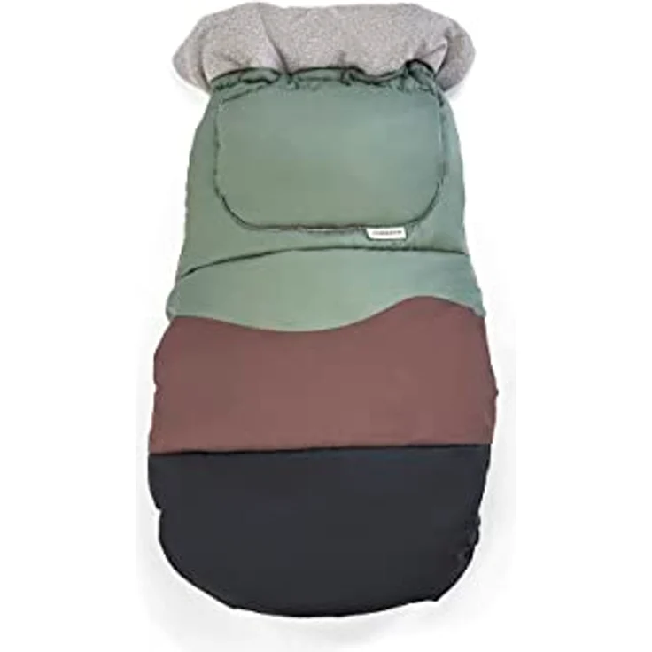 Croozer Unisex – Erwachsene Fußsack Schlafsack, Schwarz, Einheitsgröße für alle, winddicht und waschbar – Bild 1