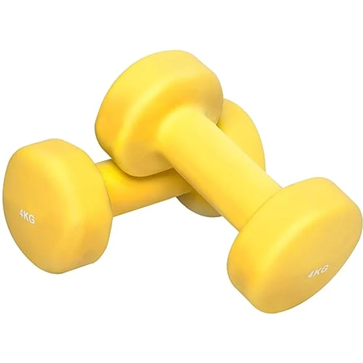 GORILLA SPORTS® Neopren Kurzhanteln - 2er Set, 2x0,5kg, 2x1kg, 2x2kg, 2x3kg, 2x4kg, 2x5kg, 31kg Komplettset, rutschfest - Hanteln, Gewichte, Hantelset, Dumbbells, Gymnastikhanteln, Fitness – Bild 1