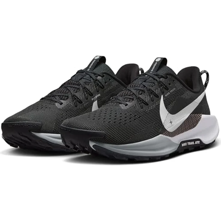 Nike PEGASUS TRAIL 5 Laufschuhe, schwarz, mit ReactX Dämpfung und Gummi-Sohle für bessere Bodenhaftung, Größe 10.5 – Bild 9